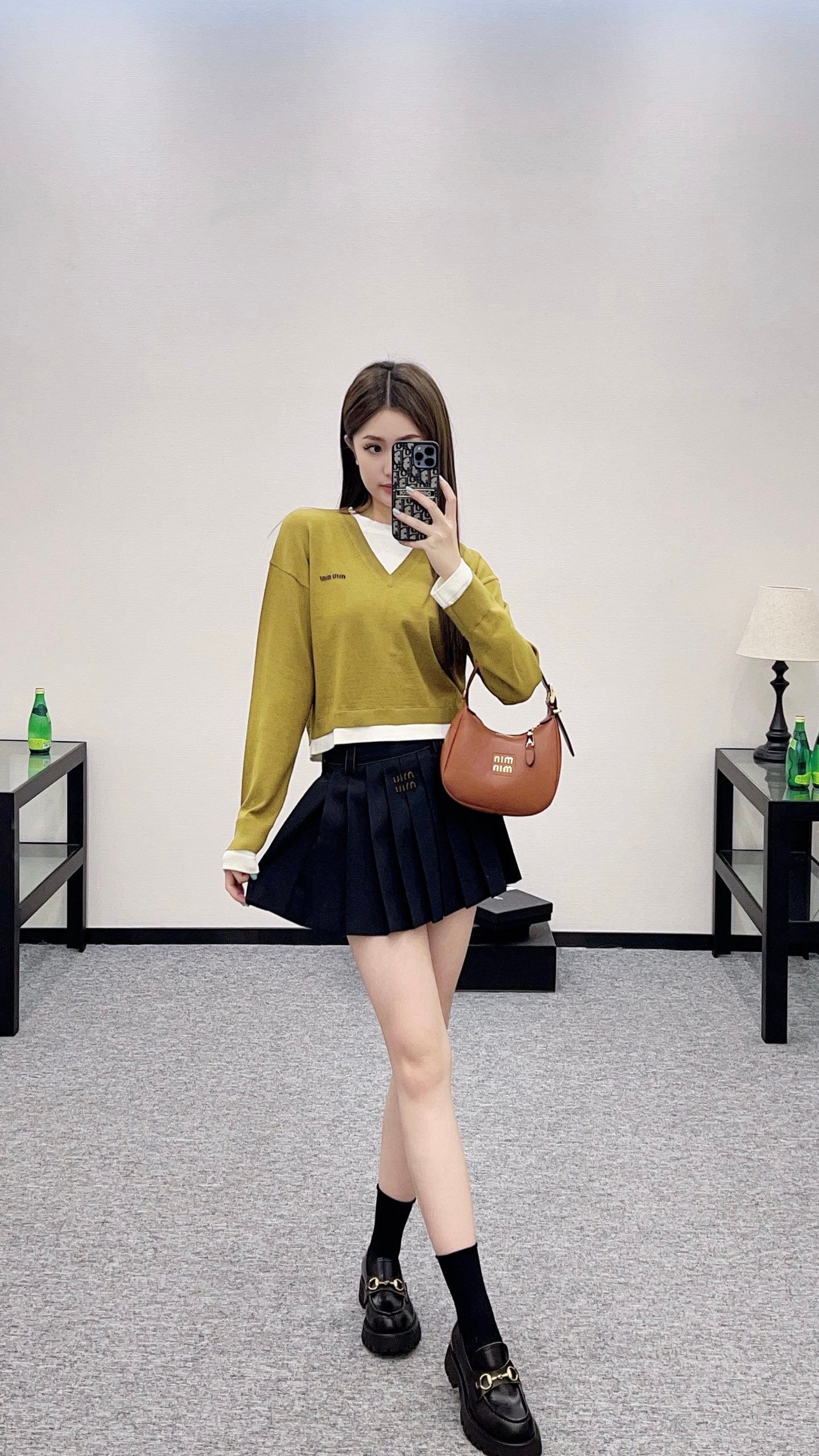 2025 new product Knitted long-sleeved sweater