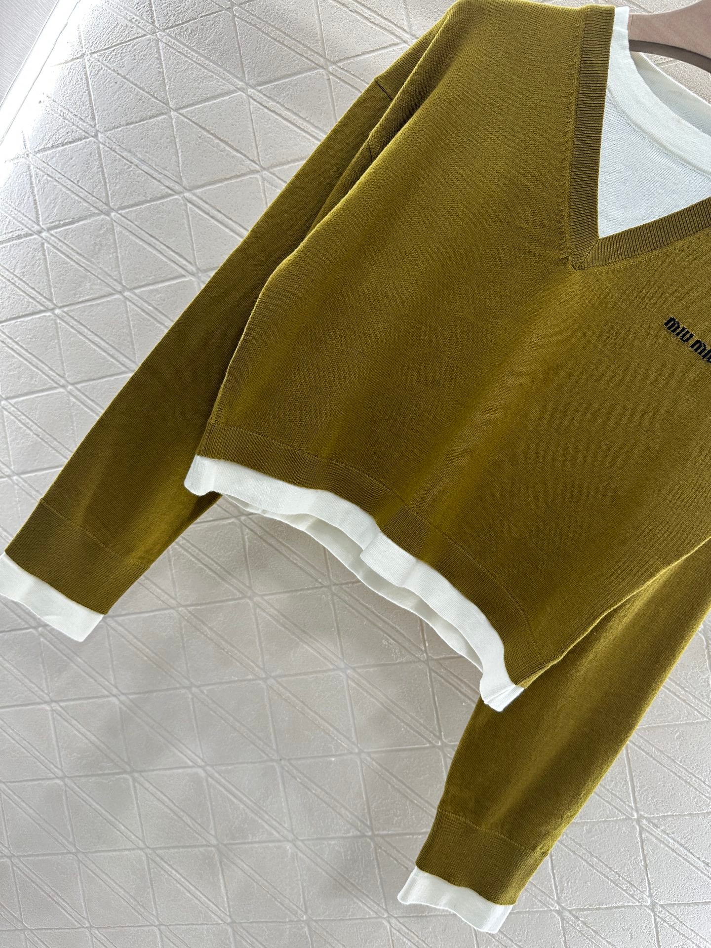 2025 new product Knitted long-sleeved sweater