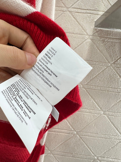 new product Striped crew neck sweater