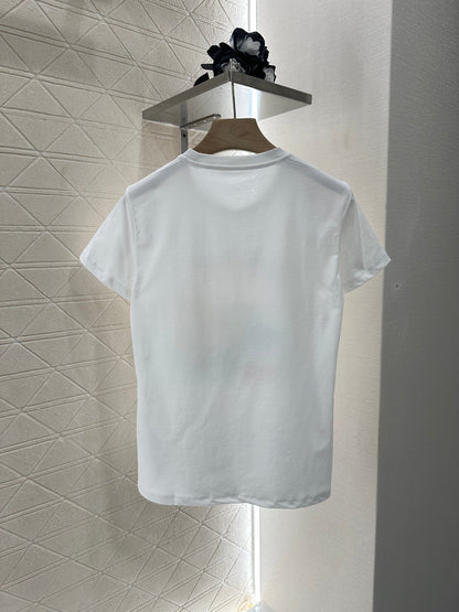 2025 new product Round neck printed T-shirt