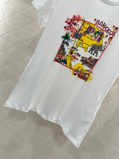 2025 new product Round neck printed T-shirt