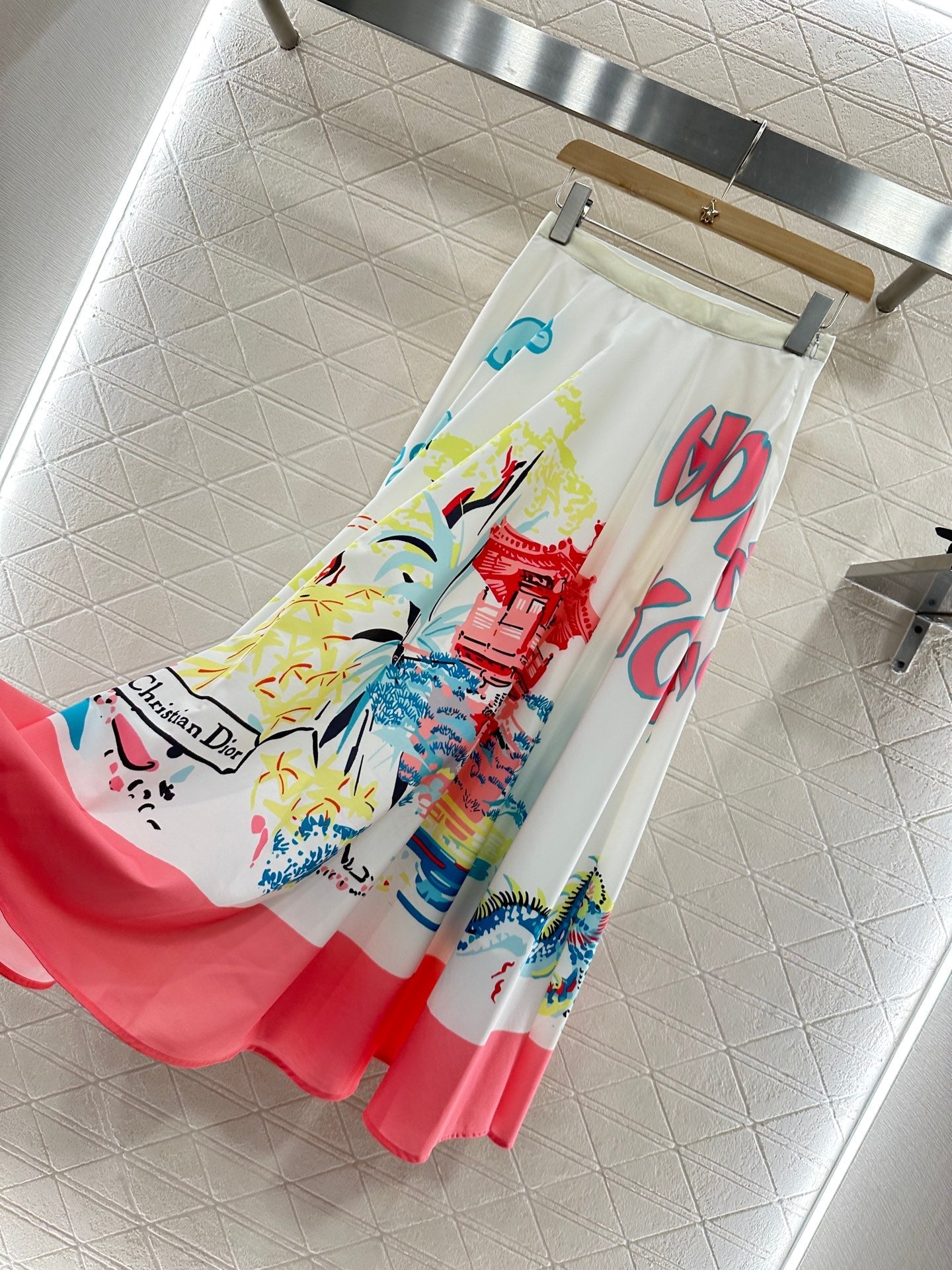 2025 new product Printed skirt