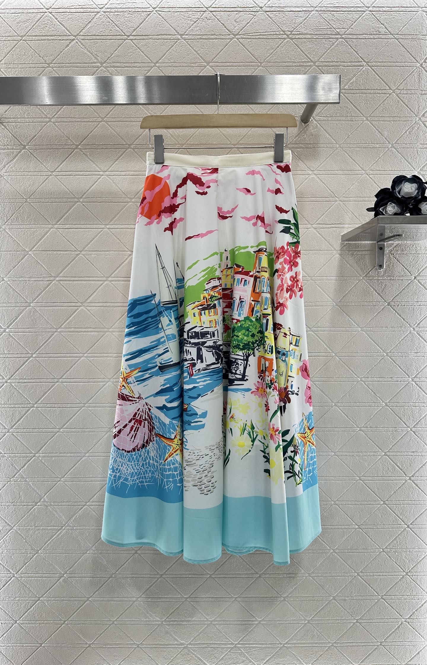 2025 new product Printed skirt