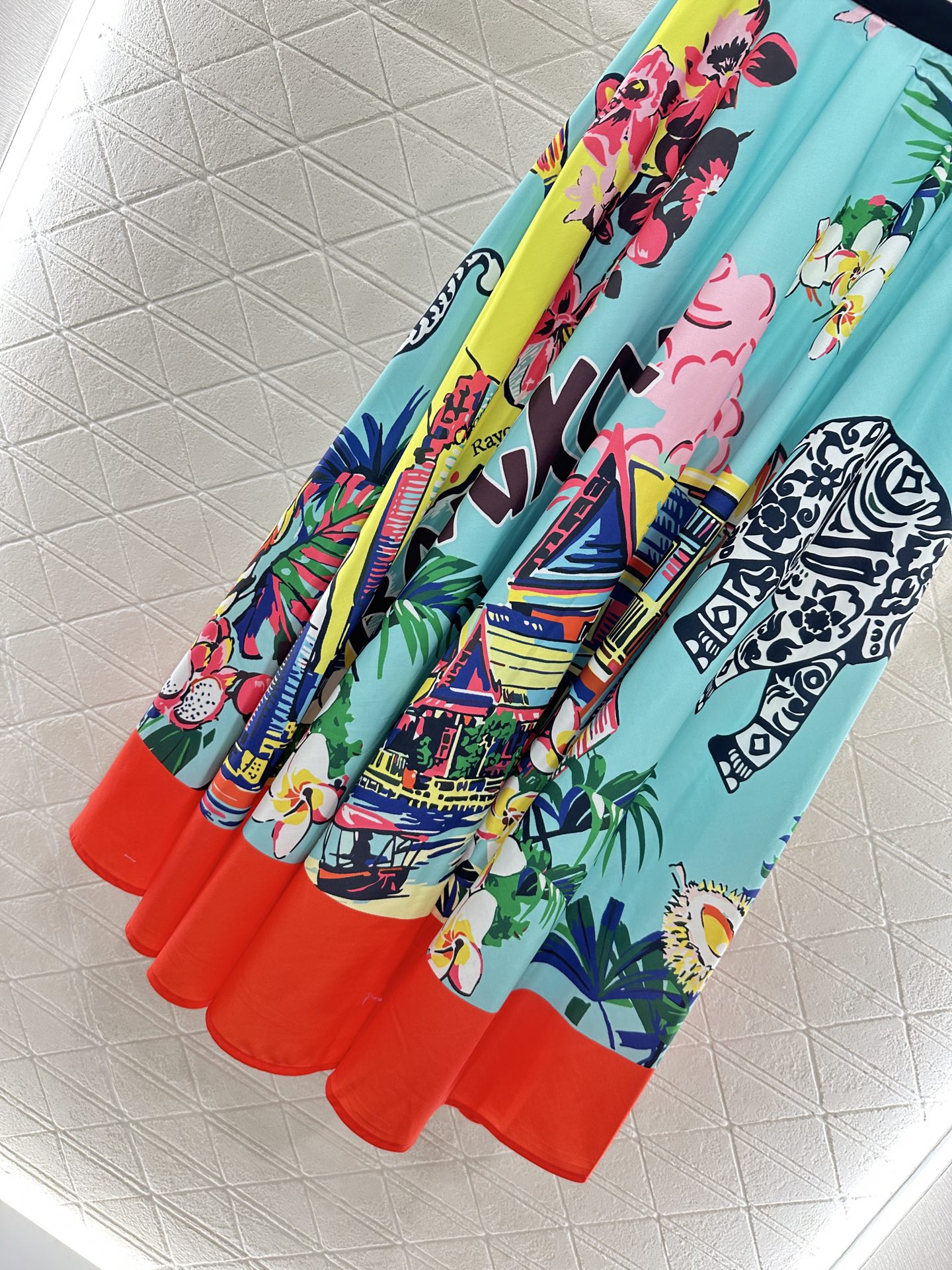 2025 new product Printed skirt