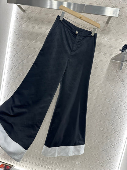 2025 new products Wide-leg flared trousers