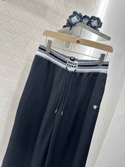 2025 new product Drawstring webbing trousers