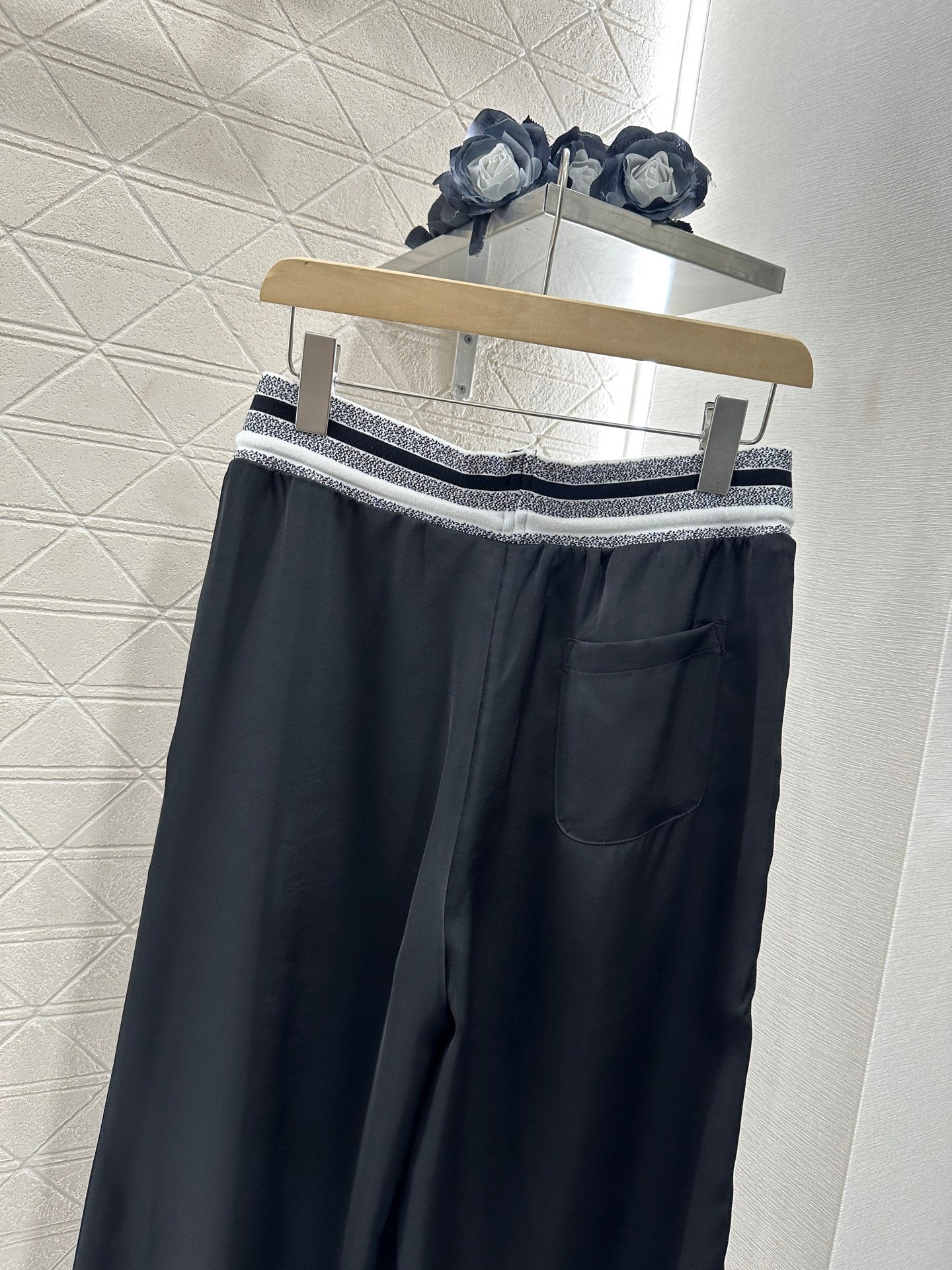 2025 new product Drawstring webbing trousers