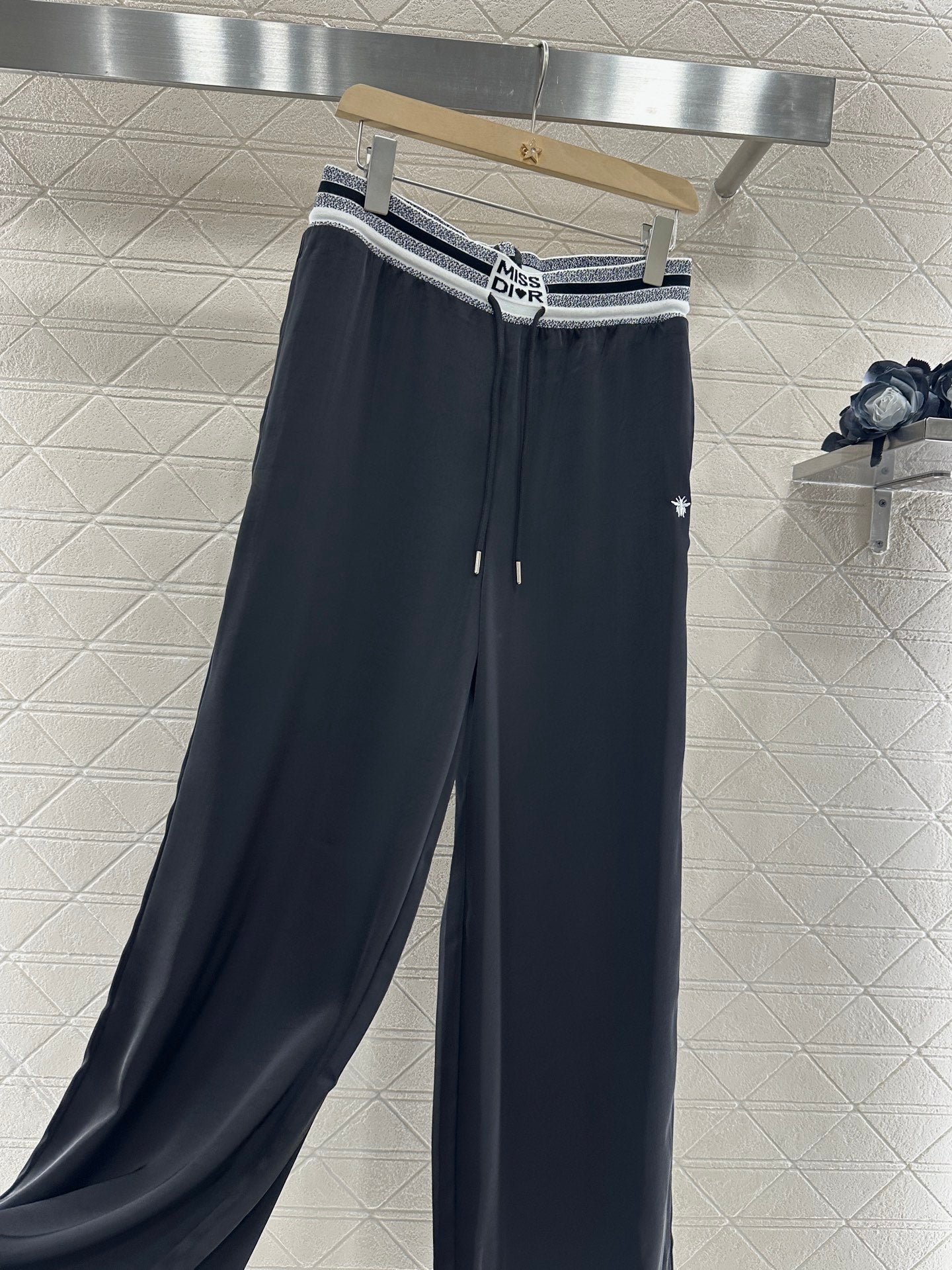 2025 new product Drawstring webbing trousers