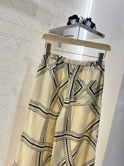 2025 new product Linen straight pants