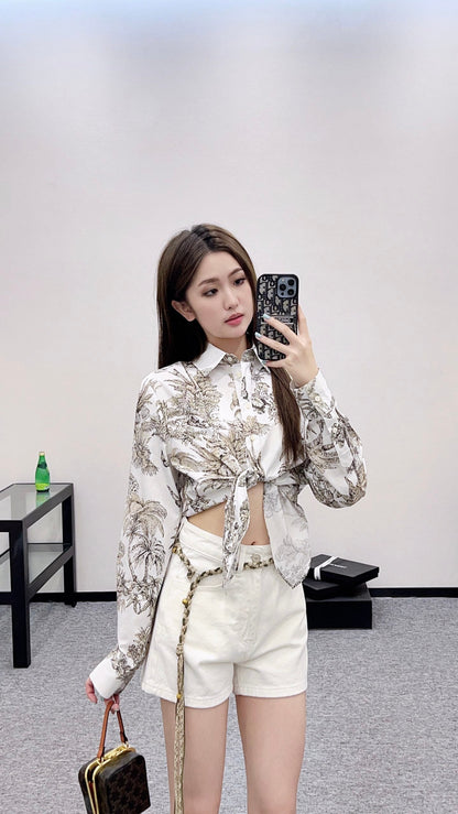 2025 new products Denim shorts