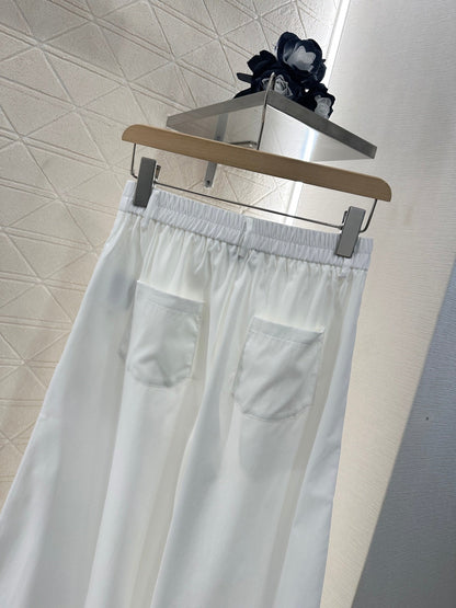 2025 new products Lace cropped pants