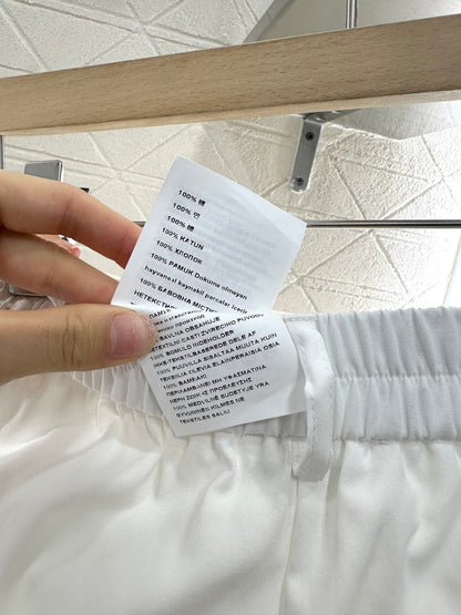 2025 new products Lace cropped pants