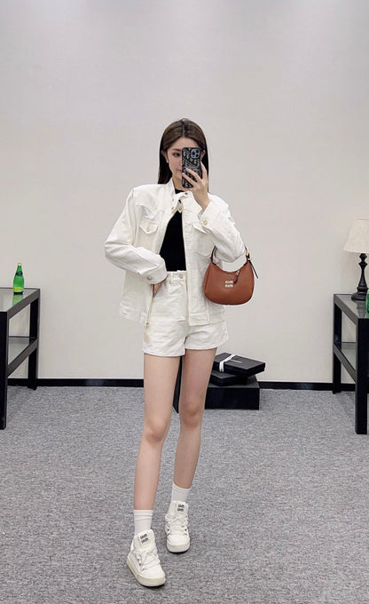 2025 new products Denim shorts