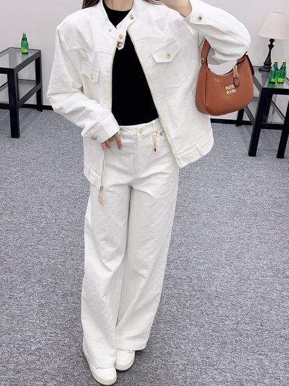 2025 new products Denim trousers