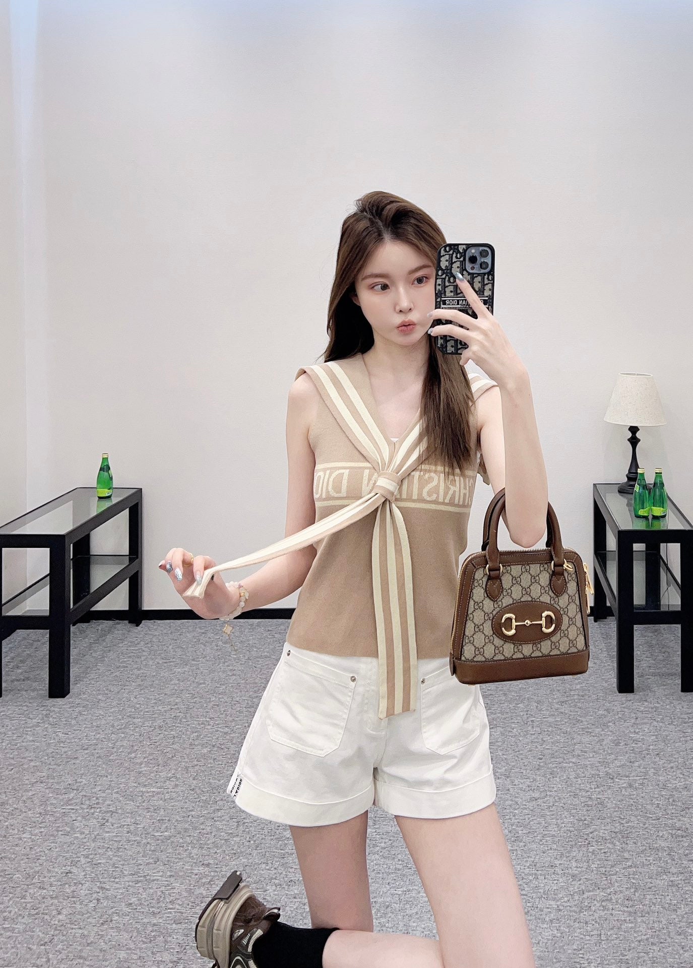 2025 new product Shawl knitted vest