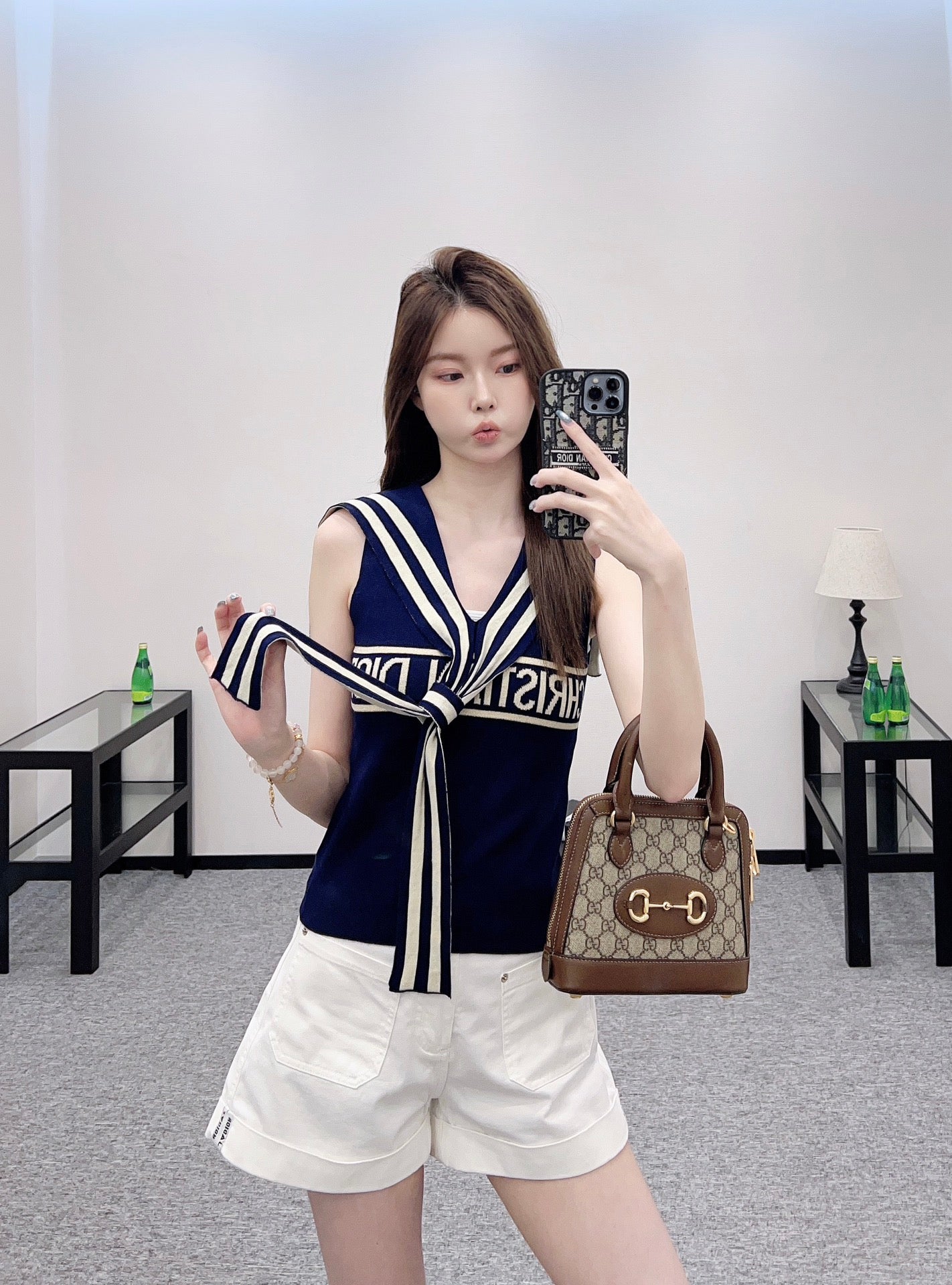 2025 new product Shawl knitted vest