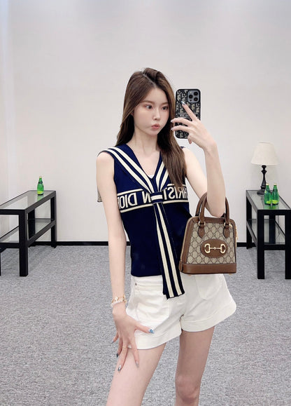 2025 new product Shawl knitted vest