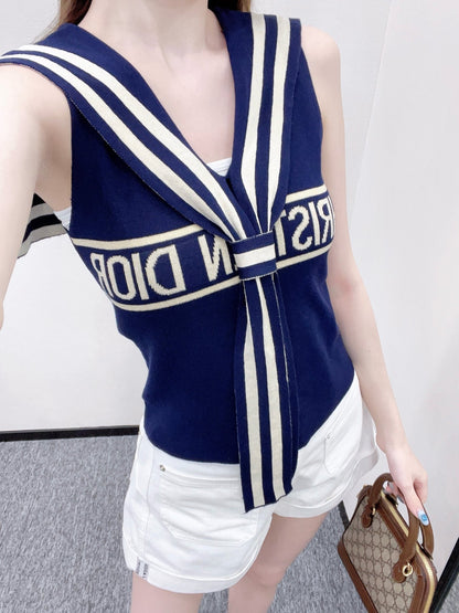 2025 new product Shawl knitted vest