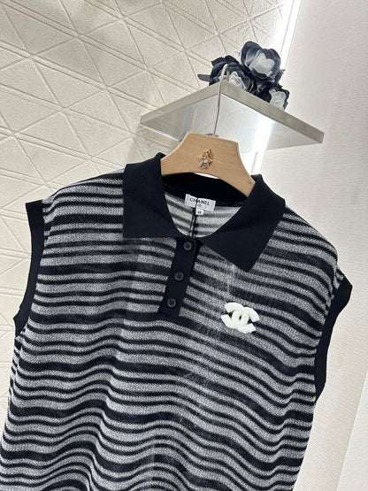 2025 new product Knitted sleeveless vest