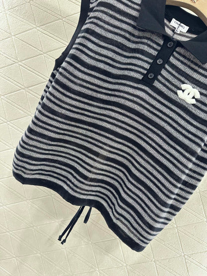 2025 new product Knitted sleeveless vest