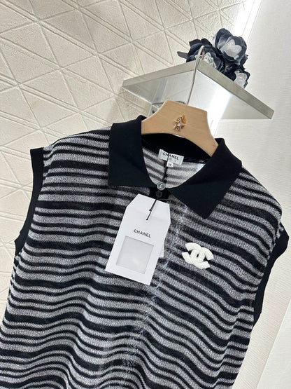 2025 new product Knitted sleeveless vest