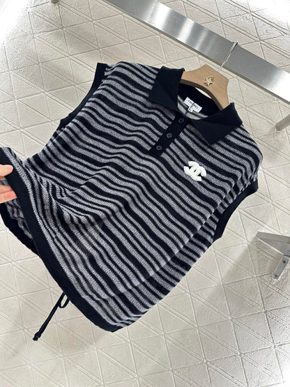 2025 new product Knitted sleeveless vest