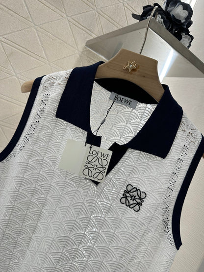 2025 new product Hollow knitted vest