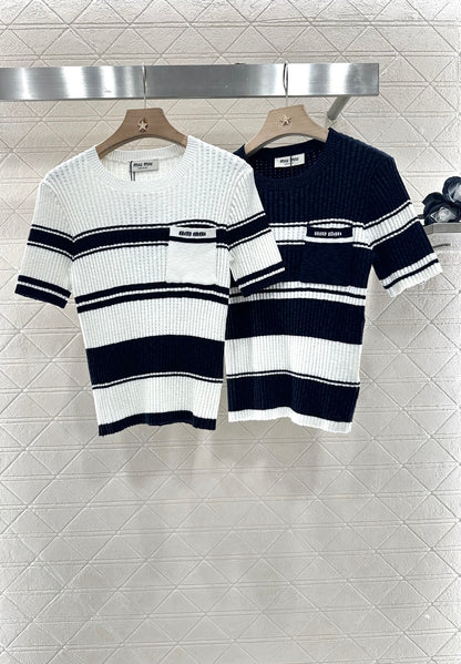 2025 new products Knitted short sleeves