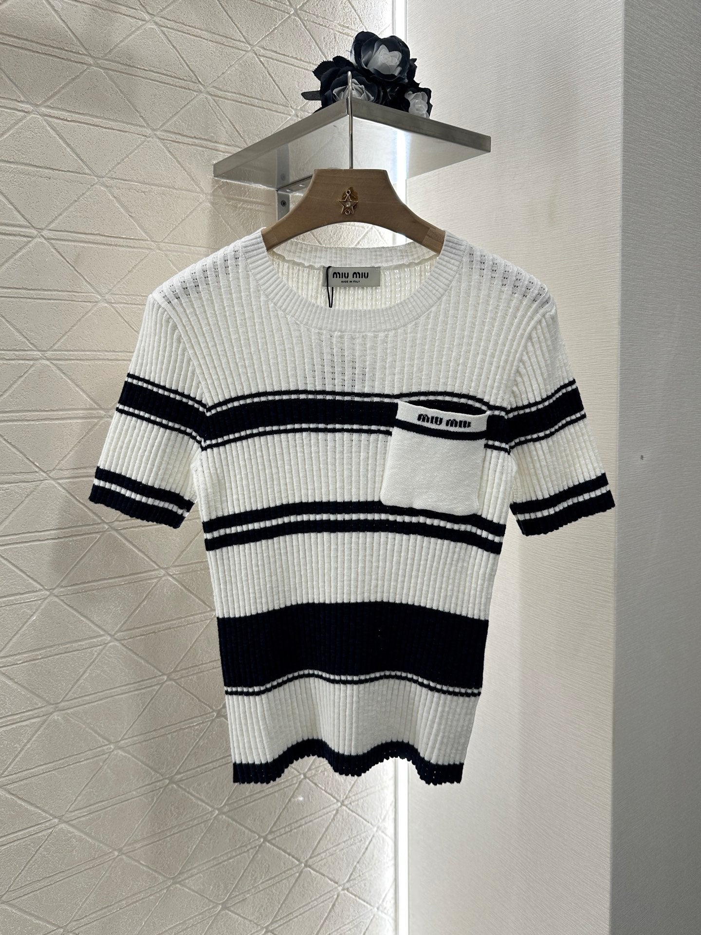 2025 new products Knitted short sleeves