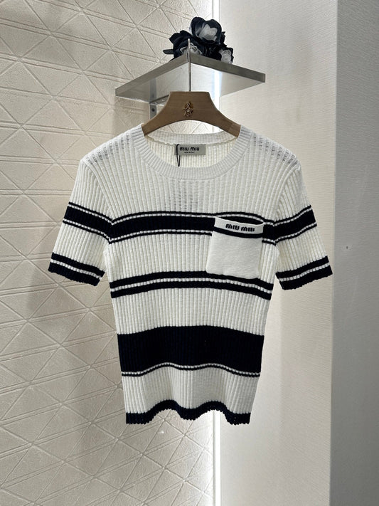 2025 new products Knitted short sleeves