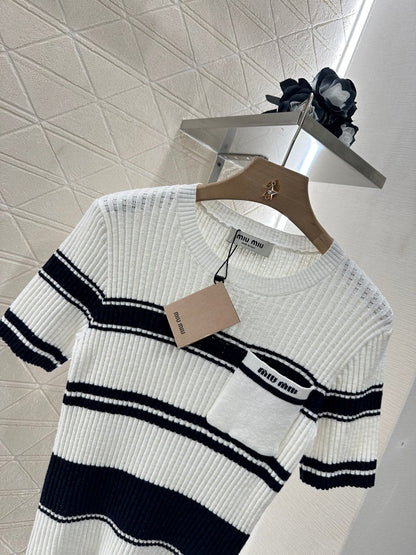 2025 new products Knitted short sleeves