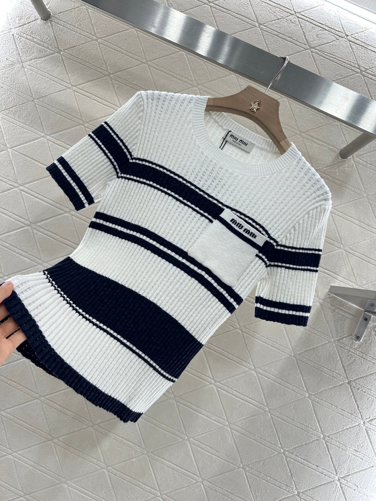 2025 new products Knitted short sleeves