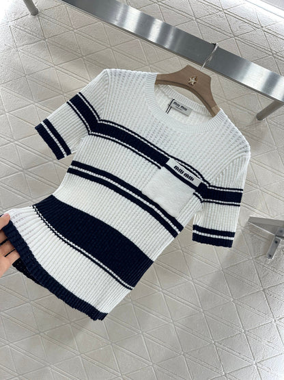 2025 new products Knitted short sleeves