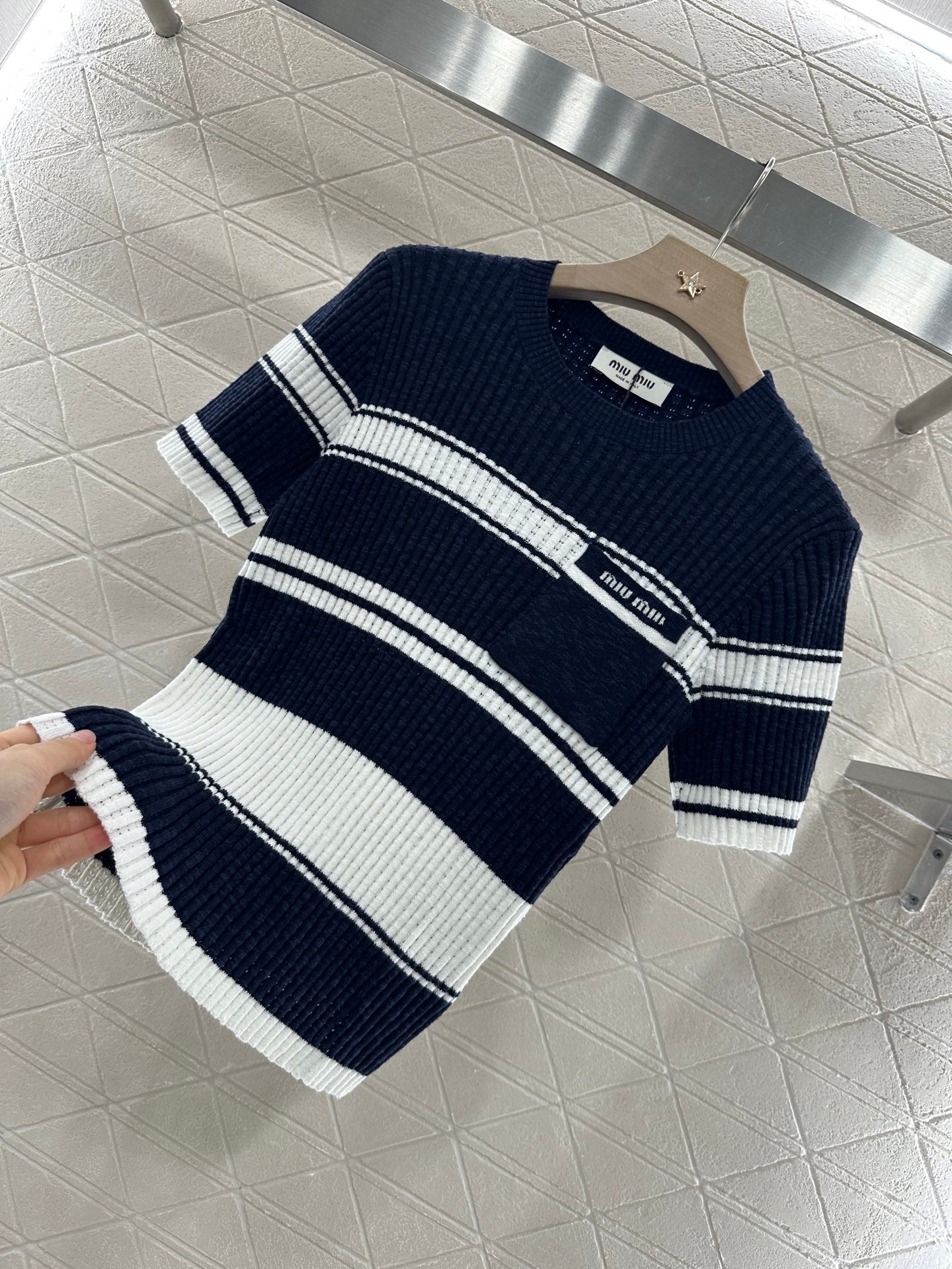 2025 new products Knitted short sleeves