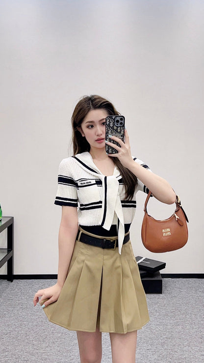 2025 new products Knitted T-shirt