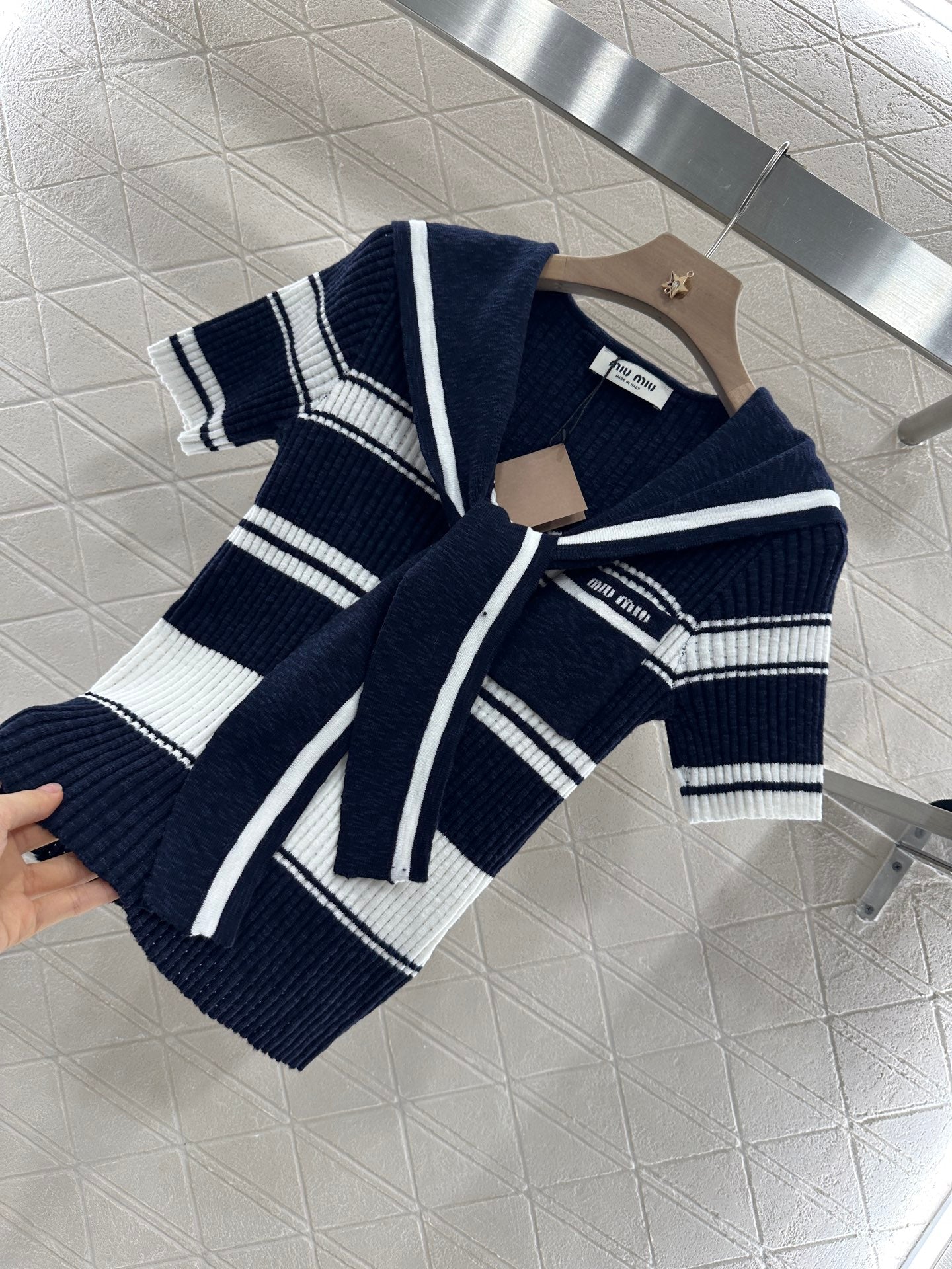 2025 new products Knitted T-shirt