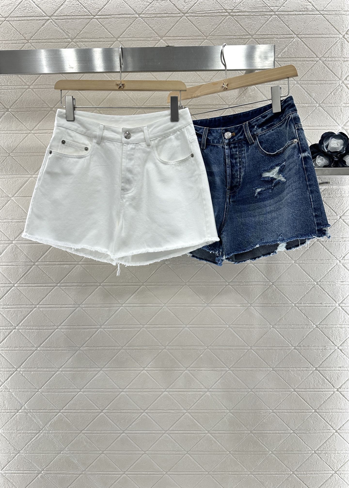 2025 new products Denim shorts