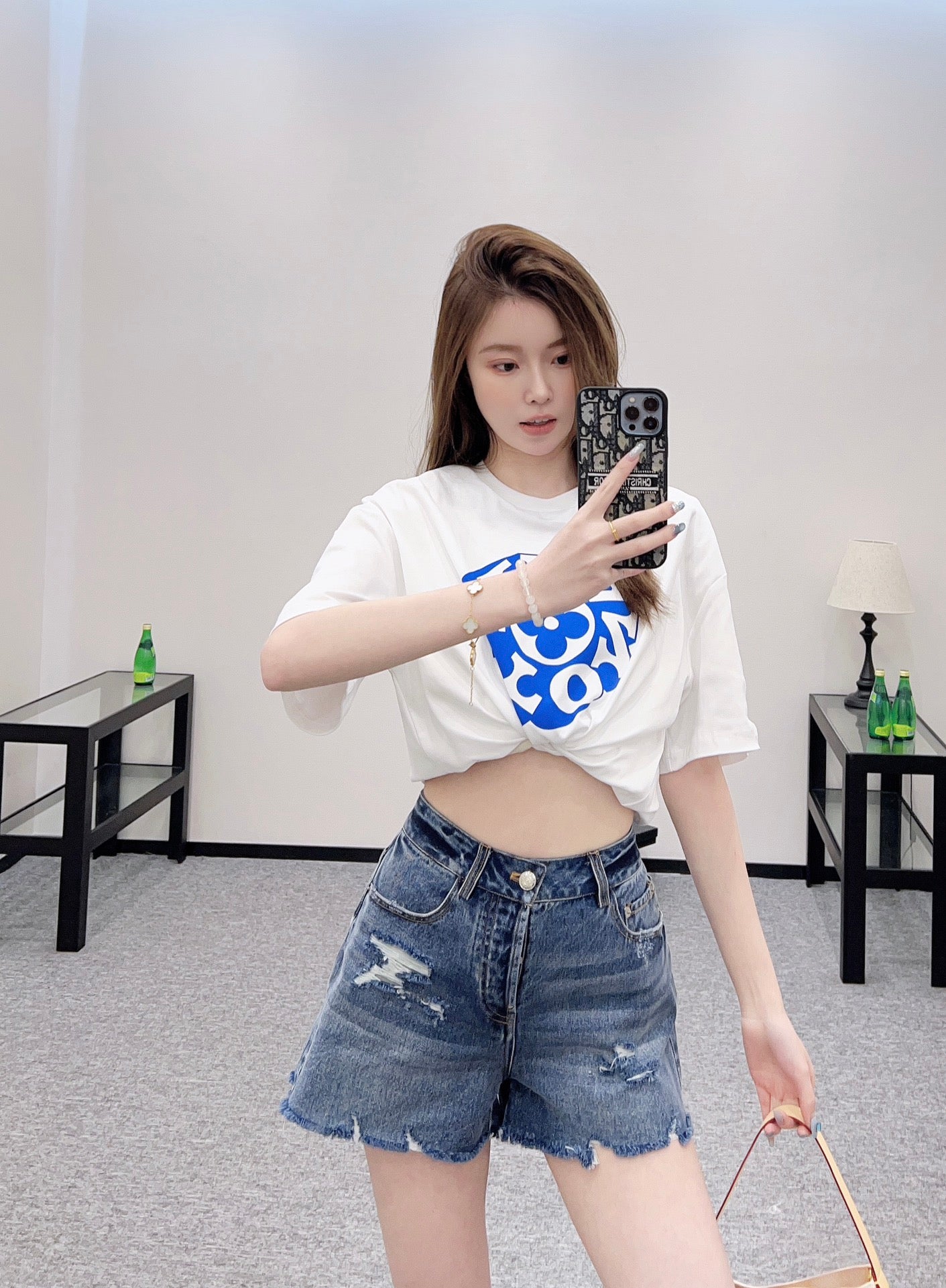 2025 new products Denim shorts