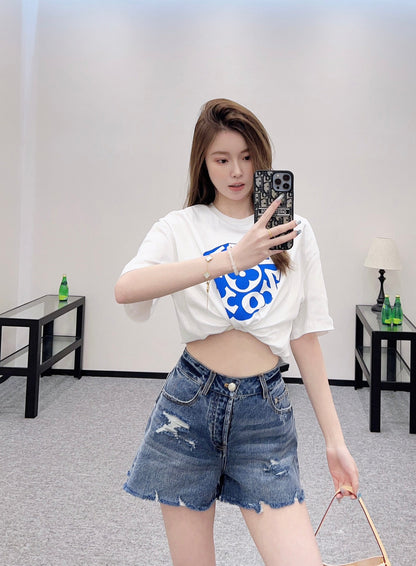 2025 new products Denim shorts