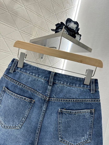 2025 new products Denim shorts