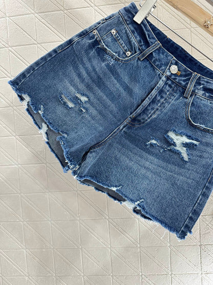 2025 new products Denim shorts