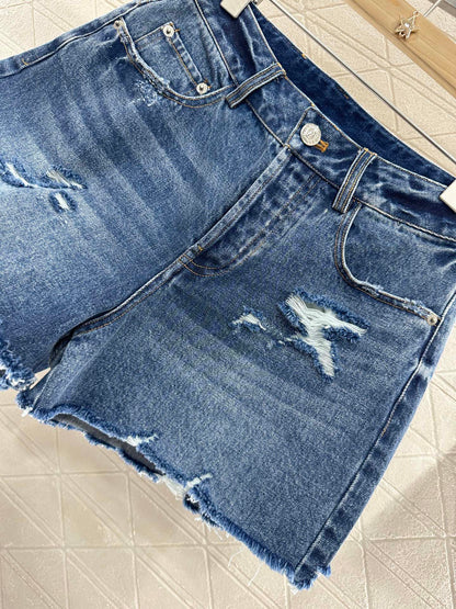 2025 new products Denim shorts