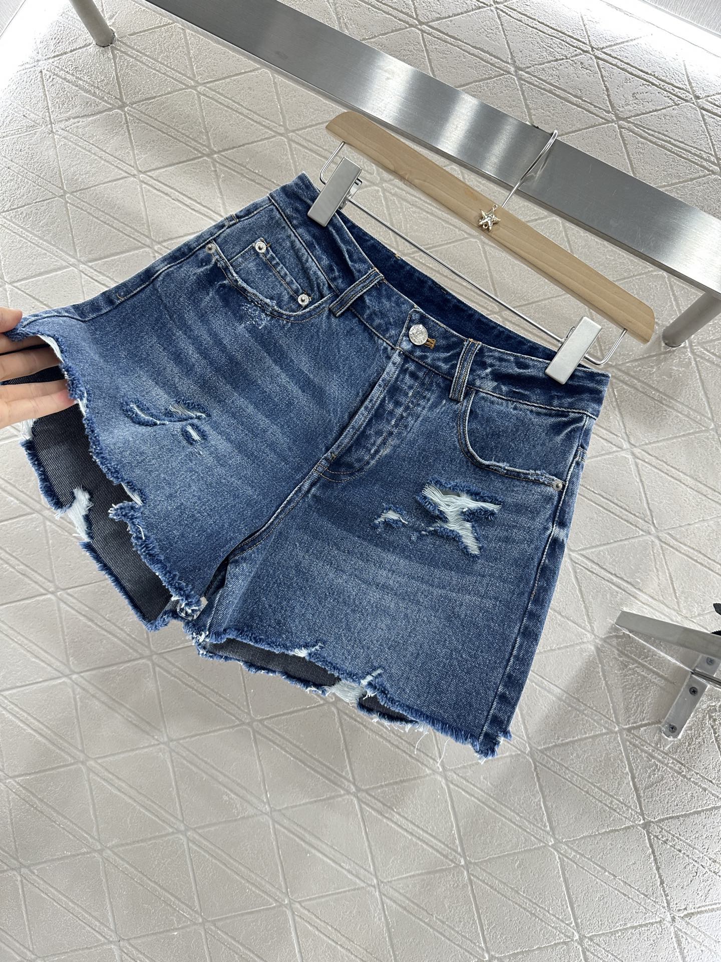 2025 new products Denim shorts