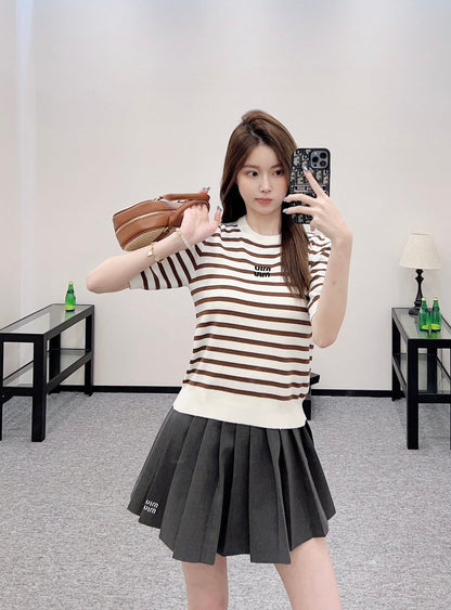 2025 new products Knitted short sleeves