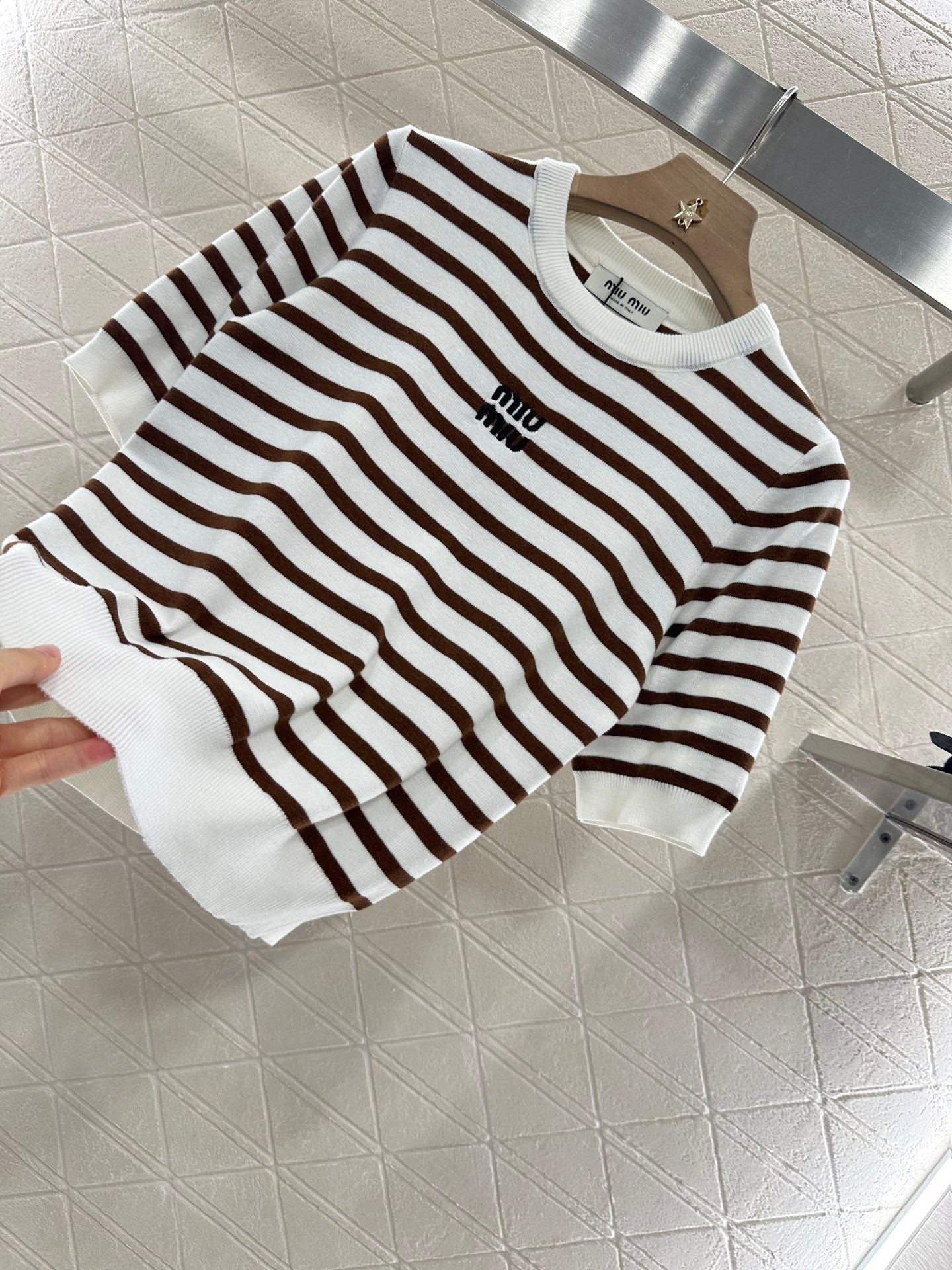 2025 new products Knitted short sleeves