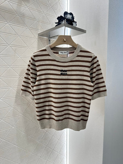 2025 new products Knitted short sleeves