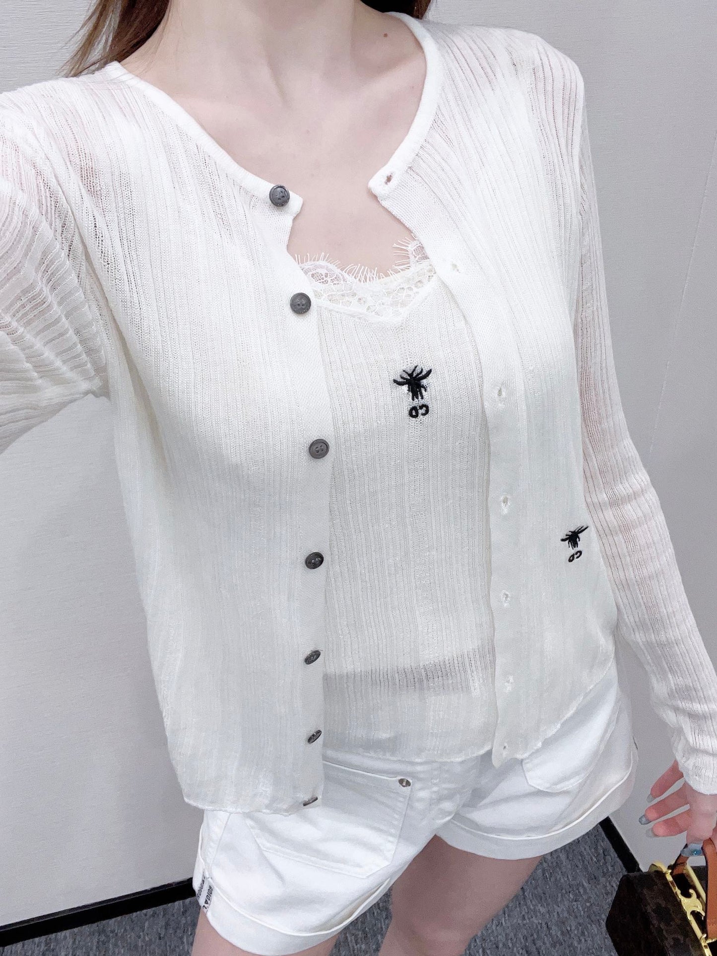 2025 new product Two suspender cardigans