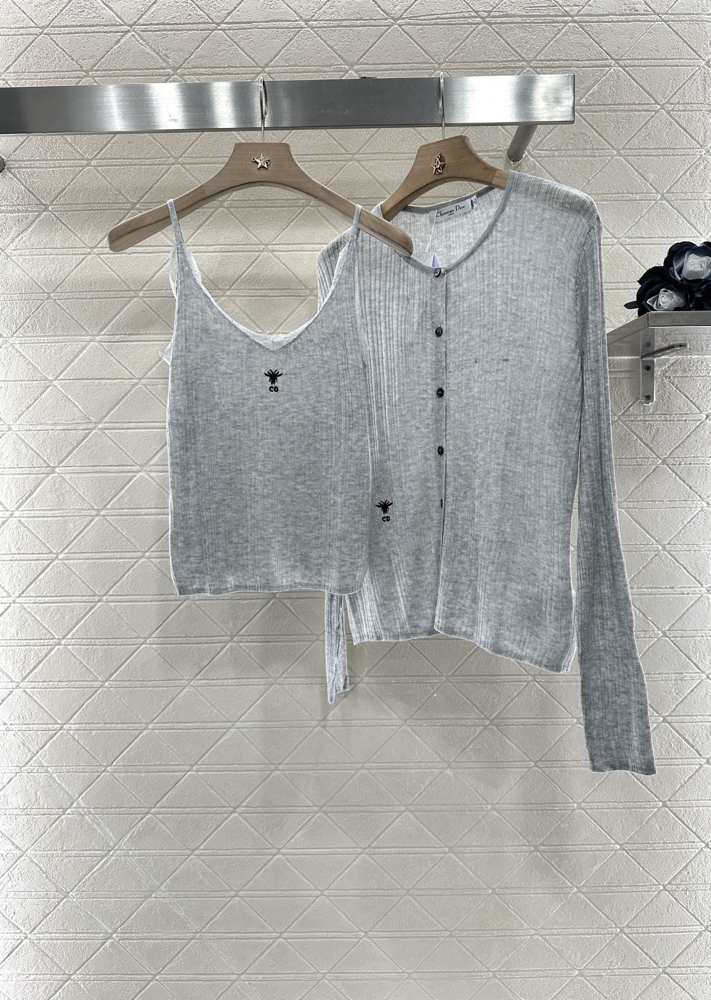 2025 new product Two suspender cardigans