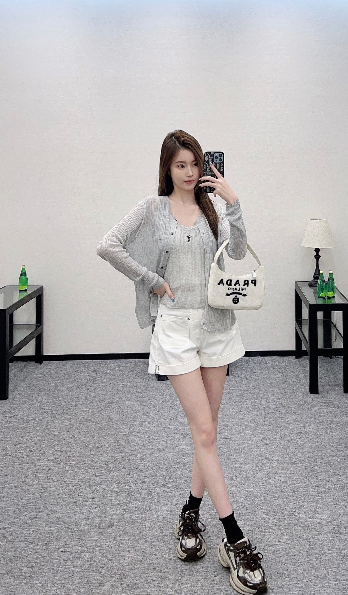 2025 new product Two suspender cardigans