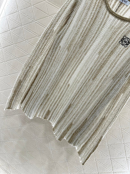 2025 new product Belt knitted top